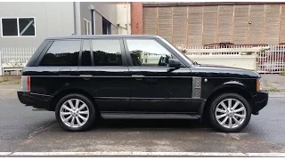 Range Rover Supercharged 4.2 V8 400HP Autobiography Acceleration and Exhaust Sound