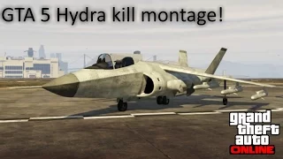 IM A CHEATER?! GTA 5 Hydra kill montage!