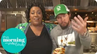 Alison Hammond Makes Burgers With Mark Wahlberg | This Morning