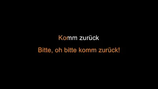 die ärzte - Komm zurück (Unplugged) [Karaoke]