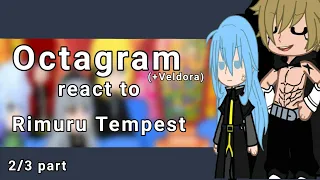 Octagram (+Veldora) react to Rimuru Tempest |2/3part|Spoilers!|eng|Tiastvent