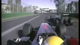 Lewis Hamilton Overtakes at Australia 2009