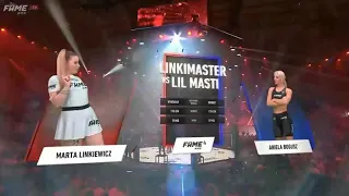Lil masti vs Linkimaster - Walka Fame mma 4