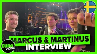 MARCUS & MARTINUS - AIR (INTERVIEW) //MELODIFESTIVALEN 2023 // Sweden Eurovision 2023