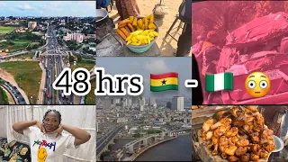 48hrs Road Trip From Ghana 🇬🇭 To Nigeria 🇳🇬, A Must Watch.