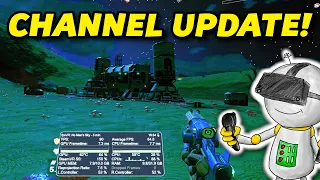 Channel Update! // No Man's Sky VR Performance Update // Valve Index Gameplay