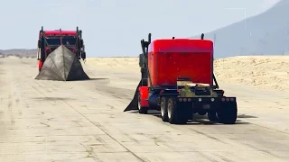 GTA 5 - PHANTOM TRUCK VS PHANTOM TRUCK