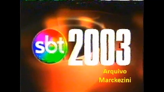 Chamada - Programação 2003 do SBT