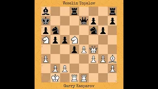 Kasparov's Immortal | Garry Kasparov vs Veselin Topalov | Hoogovens Group A (1999)