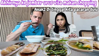 AKHIRNYA KE JEMBER URUS VISA MAKAN DAN BELANAJA || PACARAN DULU ANAK2 DI TINGGAL