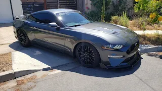 Lowering My 2019 Ford Mustang GT | 2019 Ford Mustang GT Performance Pack