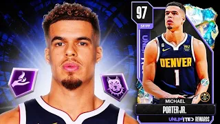 *FREE* GALAXY OPAL MICHAEL PORTER JR GAMEPLAY!! MPJ IS AN UNREAL SHOOTER IN NBA 2K24 MyTEAM!!