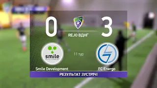 Обзор матча Smile Development 0-3 FC Energo  Турнир по мини футболу в Киеве