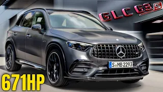 New Mercedes AMG GLC 43 and GLC 63 S E Performance Revealed