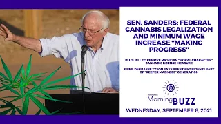 Sen. Sanders: Federal Cannabis Legalization And Minimum Wage Increase “Making Progress”