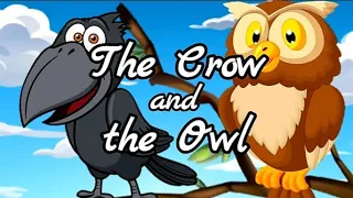 The Crow and the Owl with English Subtitle - Bedtime Story