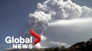 Mount Etna erupts spectacularly spewing ash and lava