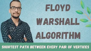 5.d )Floyd Warshall algorithm || All pair shortest path algorithm