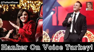 Hande and Kerem singing on Voice Turkey | 😍❤Hande Surprised Kerem! #tomorrow