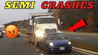 SEMI CRASHES USA AND CANADA 😡 | Brake Check, Collisions, Instant Karma, Road Rage Compilation