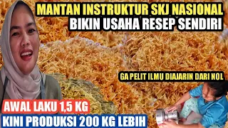 IBU HEBAT ! BANTING STIR PRODUKSI TEMBUS 200 KG ! RESEP DAN CARA BUAT DIKASIHTAU! IDE BISNIS RUMAHAN