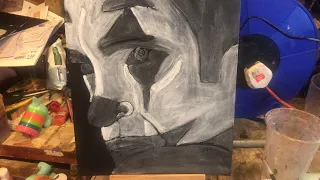 Watch me paint the joker