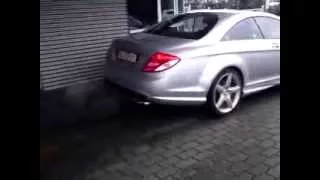 Mercedes CL500 with CL65 AMG Exhaust system EXTREME LOUD !!!