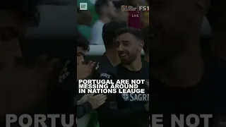 #portugal aren’t messing around in nations league #ronaldo #cancelo #felix #cr7 #cr7fans #ronaldo7