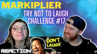"Try Not To Laugh Challenge #17" @markiplier | HatGuy & Nikki react