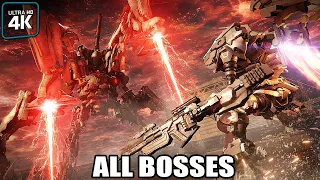 Armored Core VI Fires of Rubicon - All Bosses + True Ending (With Cutscenes) 4K 60FPS UHD PC