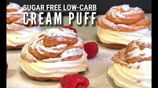 DIABETIC LOW-CARB RECIPES: MOST DELICIOUS SUGAR FREE CREAM PUFFS