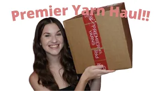 Premier Yarn Haul & Unboxing!! Parfait Chunky and Just Chenille Cones!