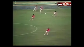 1981 Пахтакор (Ташкент) - Спартак (Москва) 3-0 Чемпионат СССР по футболу, гол Кабаева