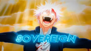 Gojo vs Toji😈 🔥  - Sovereign | Round 2  [Edit/AMV]