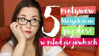 5 MOTYWÓW, KTÓRYCH MAM JUŻ DOŚĆ W MŁODZIEŻÓWKACH | CAT VLOGUJE