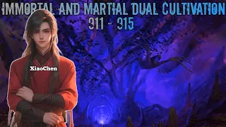 Immortal And Martial Dual Cultivation Episode 911 - 915 #noveldonghua #donghua #alurcerita