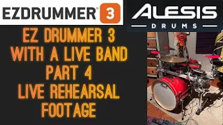 Using EZ Drummer 3 Live in our Band Rehearsal