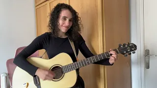 Day 123 with a guitar - Trying to play standing up