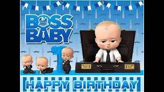 Boss Baby Theme Birthday Decoration Ideas at home| Birthday Decoration| balloons Decoration