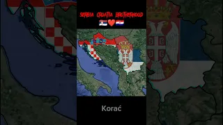 Serbia Croatia brotherhood