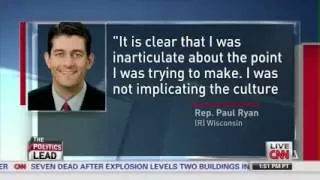 Jake Tapper 'The Lead  Discusses Ryan's Racially Charged Remarks