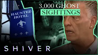 Derek Spends 24 Hours In Active Haunted Hotel | Most Haunted | Shiver