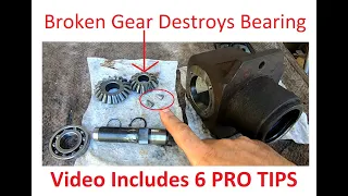 Walker Mower Deck Gear Box Rebuild with 6 Pro Tips