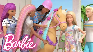 Barbie Po Polsku | Konkurs jeździecki Stylowa jazda! | Barbie Stylowa jazda