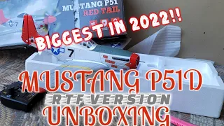 Unboxing Volantex Mustang P51D 750mm Wingspan Ready-to-fly From Lazada