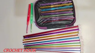 crochet hook review | unboxing | Crosia and jewel art