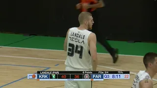 Jock Landale is a dunking machine! (Krka - Partizan NIS, 20.10.2018)