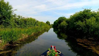 BONUS VIDEO! -  NOT A VLOG! - BOW-CAM BEAUTIFUL Relaxing Cruise into Leicester Narrowboat Canal Life