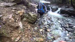 Stream hiking