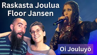 Raskasta Joulua and Floor Jansen - Oi Jouluyö (REACTION) with my wife
